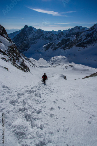 Winter mountaineering