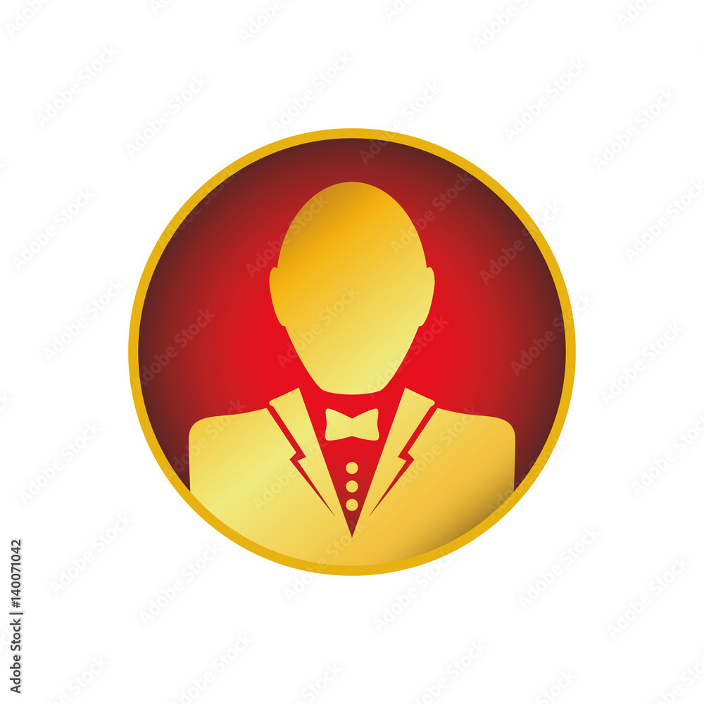 Elegant man pictogram icon vector illustration graphic design Elegant man pictogram icon vector illustration graphic design
