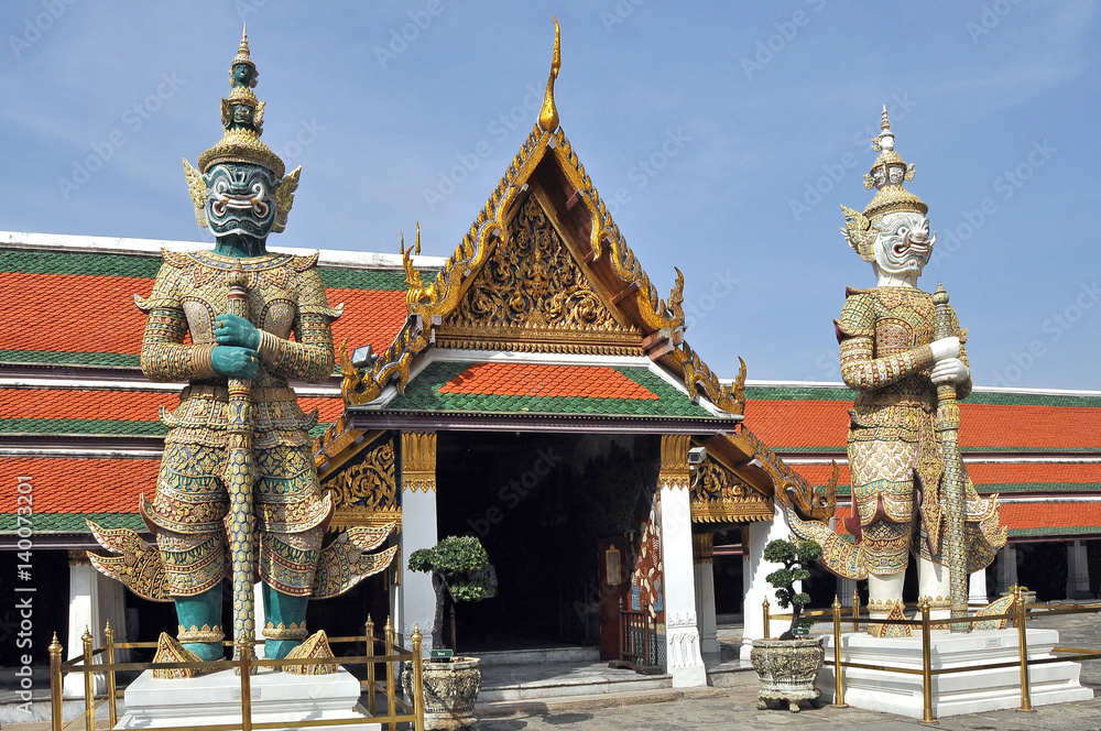 Fototapeta premium Thai demons-guards