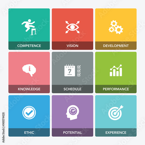 BUSINESS PRACTICE ICON SET