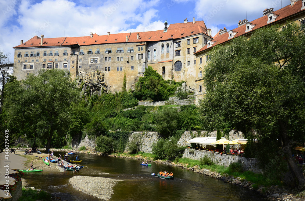Fototapeta premium Czech Republic, Bohemia, Cesky Krumlov