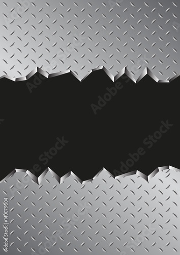 jagged metal background