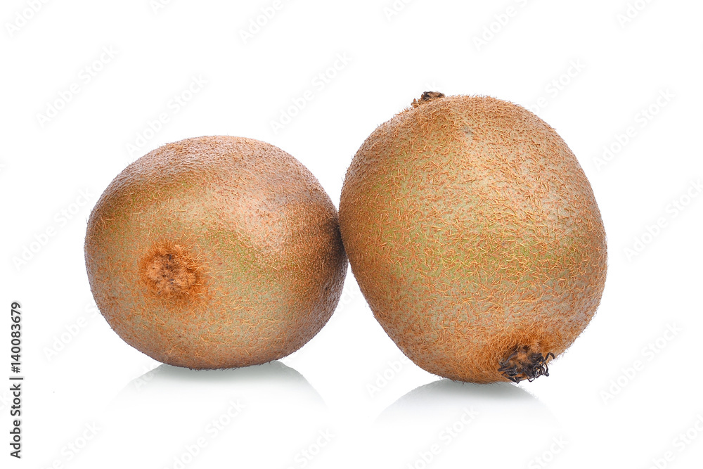 kiwi fruit isolated on white background. kiwi fruit isolated on white background.