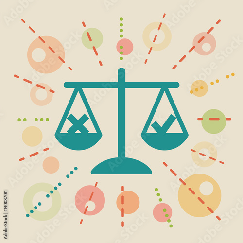 Ethics. Concept illustration