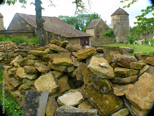 prieure,le puley,saone et loire,france photo