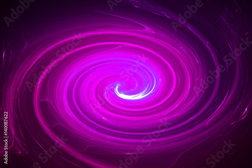 purple circular glow wave. lighting effect abstract background. © Metallic Citizen