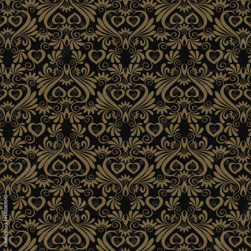 seamless luxury ornaments background