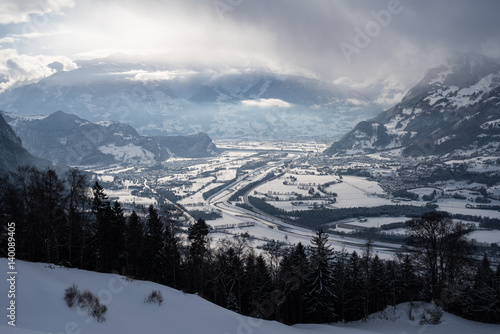 Oberes Rheintal Schweiz und Liechtenstein
