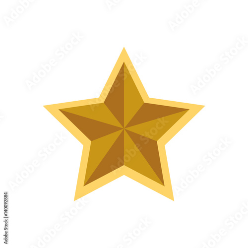 Wallpaper Mural Star award symbol icon vector illustration graphic design Torontodigital.ca