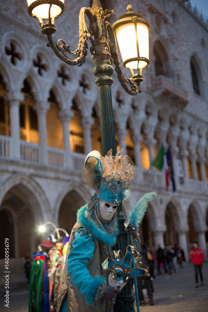 Maschera di carnevale a Venezia
