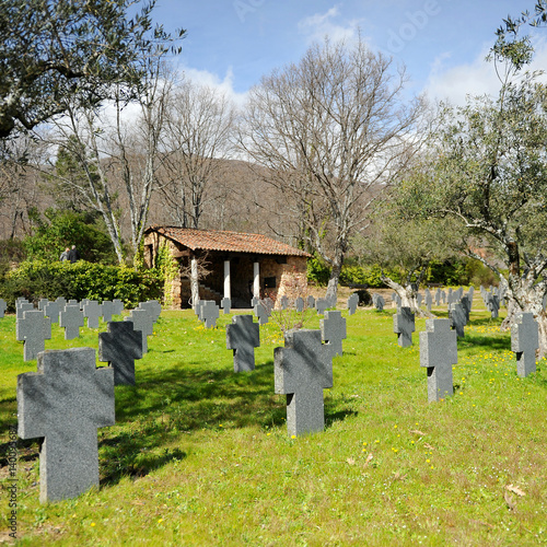 Deutsch Soldatenfriedhof in Yuste, Provinz Caceres, Spanien photo