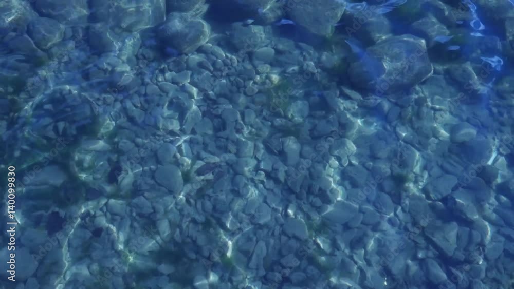 Tranquil Water and Rocks With Calm Light Reflexions in 4K Tranquil Water and Rocks With Calm Light Reflexions in 4K