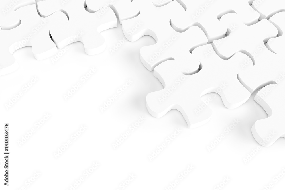 Solution Concept with Puzzle pieces Solution Concept with Puzzle pieces