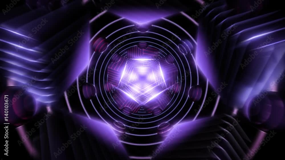 Seamlessly Looping Background Animation Of Particles and Objects ...