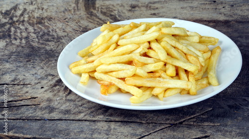 French fries, chips or finger chips are served hot, either soft or crispy, and are generally eaten as part of lunch or dinner or by themselves as a snack