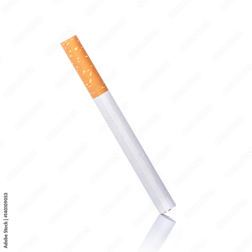 Cigarette. studio shot isolated on a white Cigarette. studio shot isolated on a white