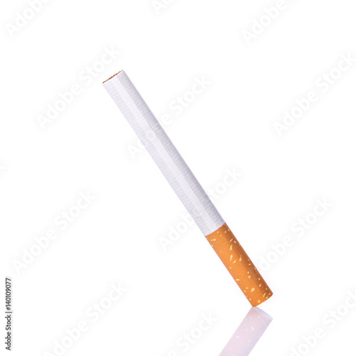 Cigarette. studio shot isolated on a white