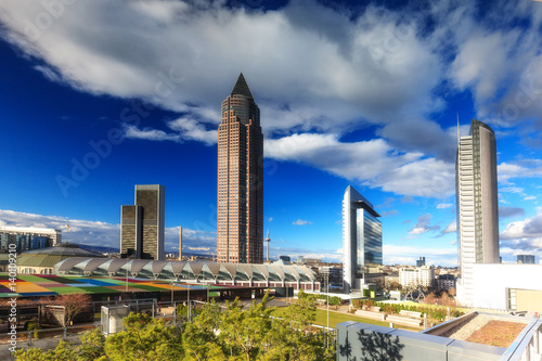 Frankfurt Skyline Garden