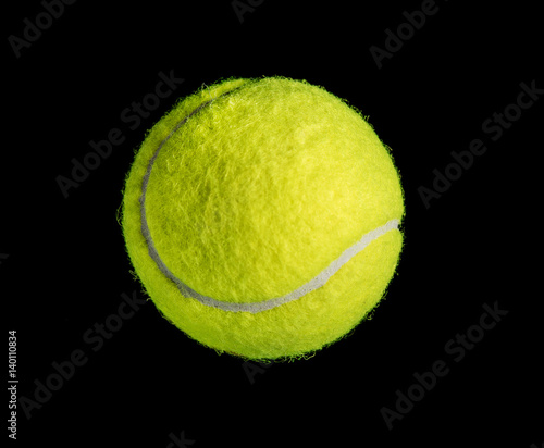 tennis on black background © 168 STUDIO
