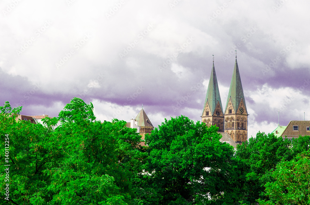 Fototapeta premium City of Bremen