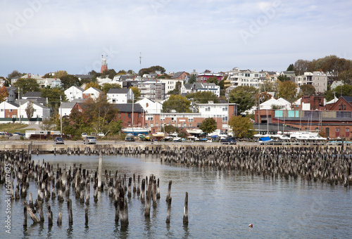 Portland Town Skyline