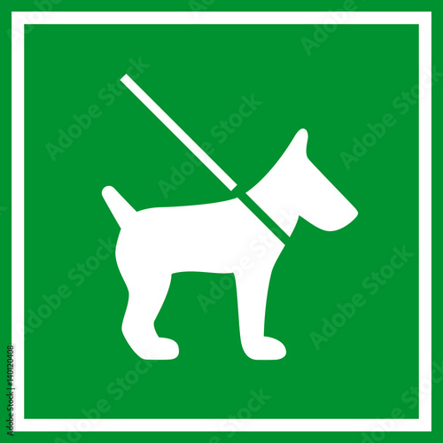 Keep dog on lead sign