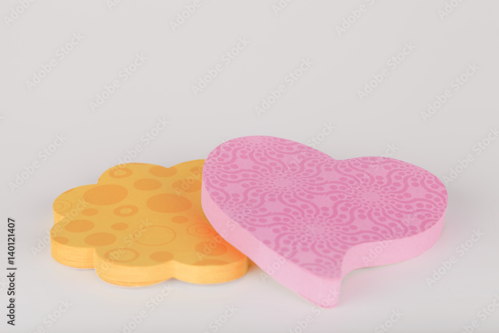 Colorful sticky notes isolated on a white background. Colorful sticky notes isolated on a white background.