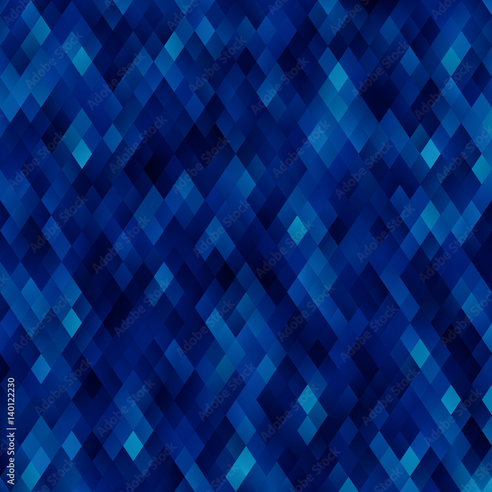 Dark blue grid mosaic background. Vector abstract texture Dark blue grid mosaic background. Vector abstract texture