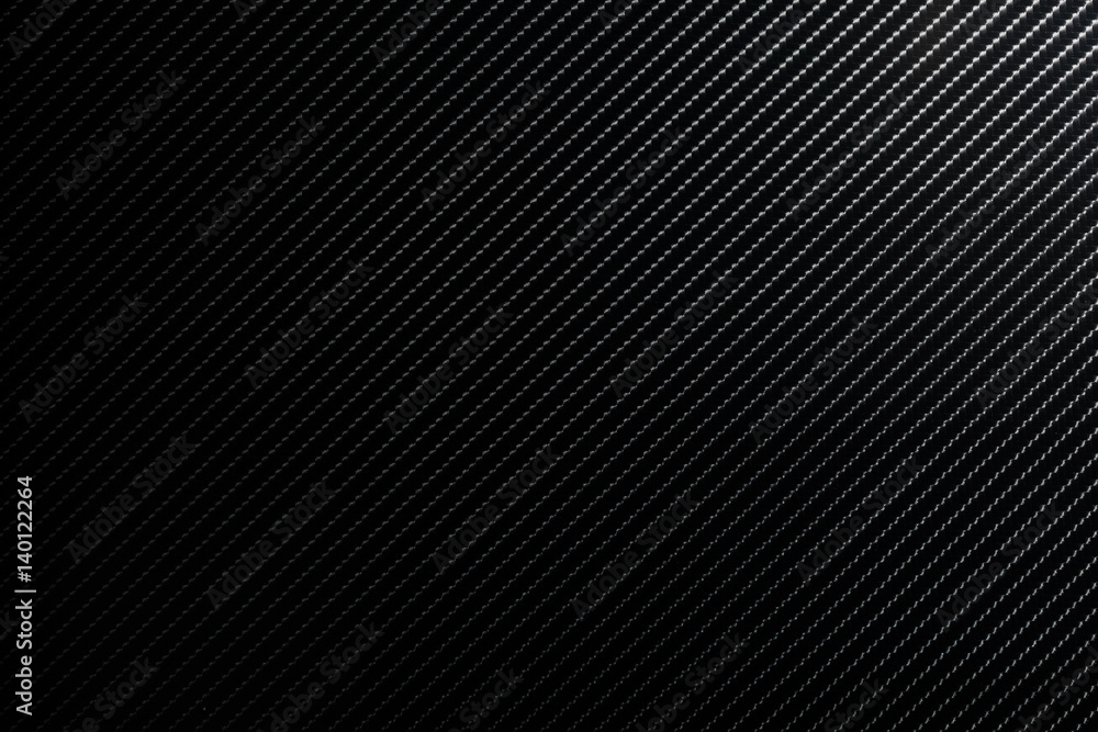 Fototapeta premium Dark carbon fiber background