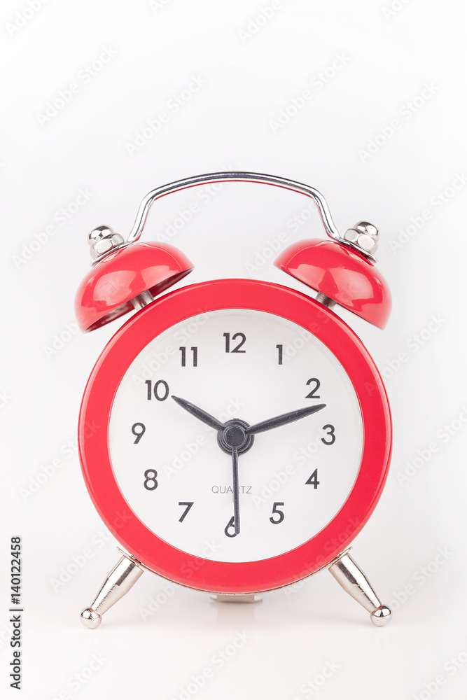 Miniature red alarm clock Miniature red alarm clock