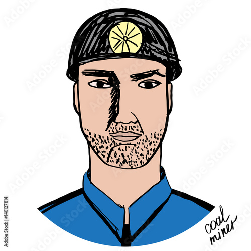 Coal miner color