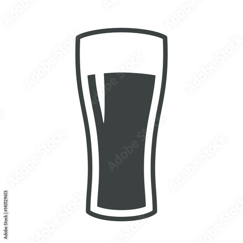Beer glass icon iweb sign symbol logo label