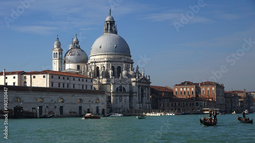 Venice, Canal Grande, Santa Maria della Salute © pixelleo