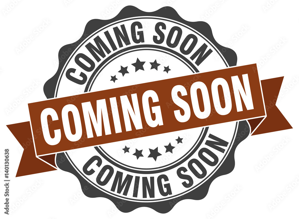 Obraz premium coming soon stamp. sign. seal