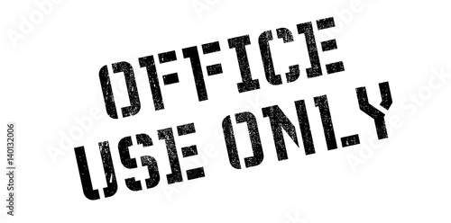 Office Use Only rubber stamp. Grunge design with dust scratches. Effects can be easily removed for a clean, crisp look. Color is easily changed.