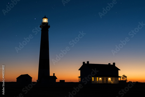 Scenic lighthouse, Outer Banks, North Carolina