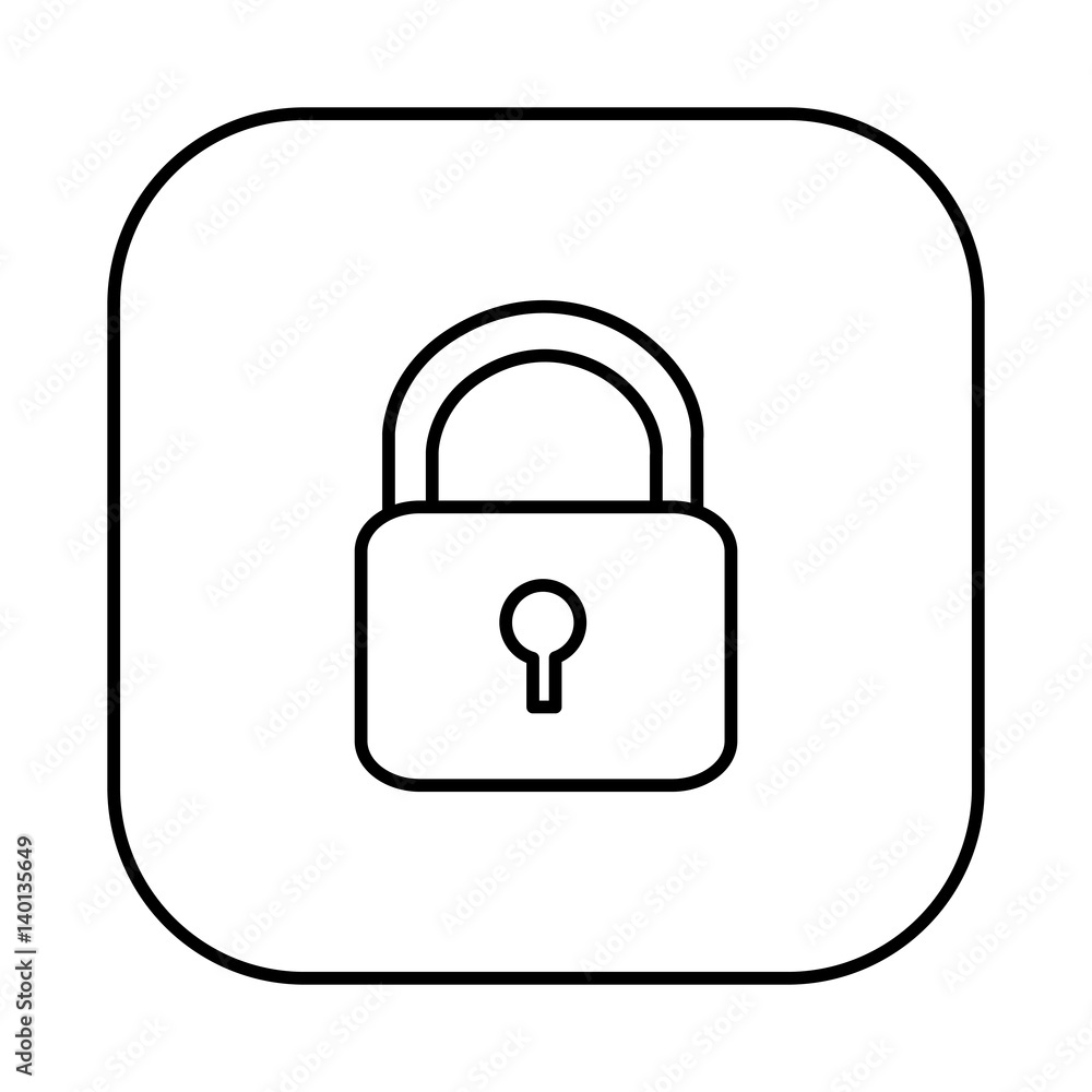 figure symbol lock icon, vector illustraction design image figure symbol lock icon, vector illustraction design image