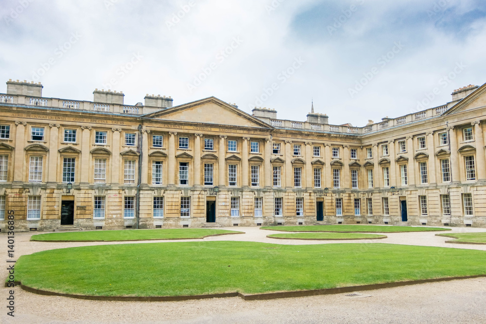 Oxford, England - 24 July 2016 - Christ Church College, a constituent college of the University of Oxford in England on 24 July 2016 in Oxford, United Kingdom