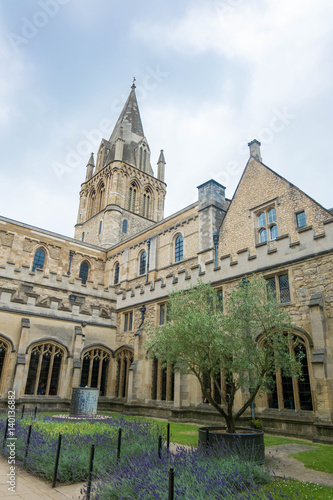 Oxford, England - 24 July 2016 - Christ Church College, a constituent college of the University of Oxford in England on 24 July 2016 in Oxford, United Kingdom