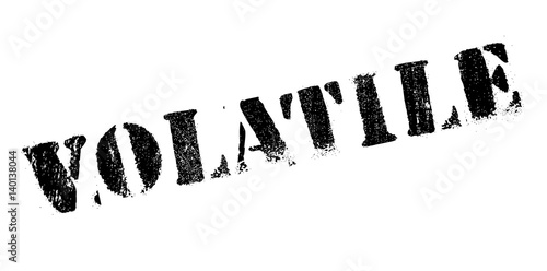 Volatile rubber stamp. Grunge design with dust scratches. Effects can be easily removed for a clean, crisp look. Color is easily changed.