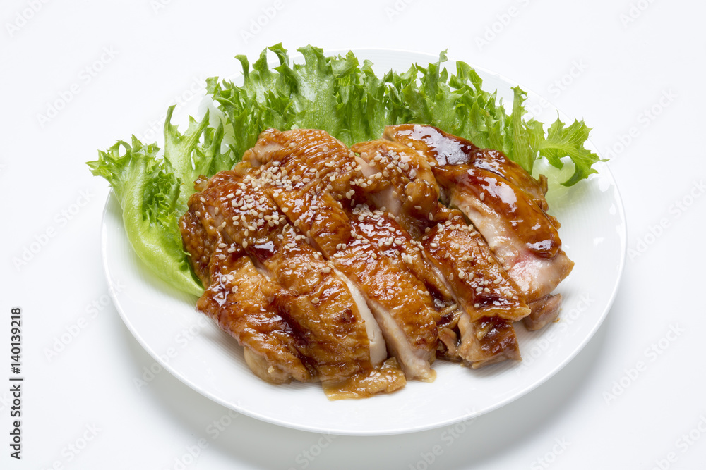 チキンの照り焼き チキンの照り焼き