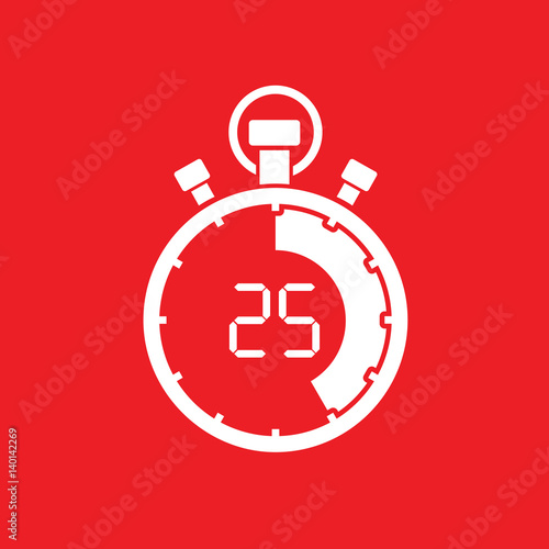 stopwatch twenty five minute