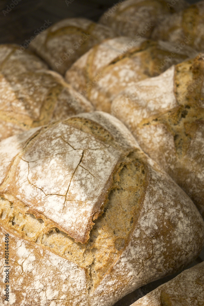 Fresh Banked Bread IN Supermarket