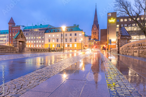Fotografie Malmo Cityscape Sweden