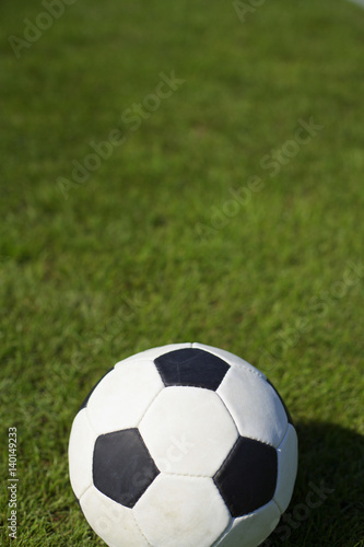 Ball on grass