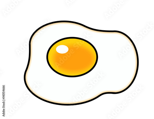 目玉焼き ツヤ ぼかし 焦げ Stock イラスト Adobe Stock