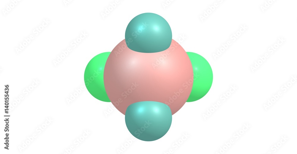 Dichlorosilane molecular structure isolated on white Dichlorosilane molecular structure isolated on white