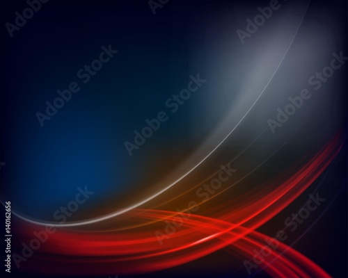 dark blue background with red lines