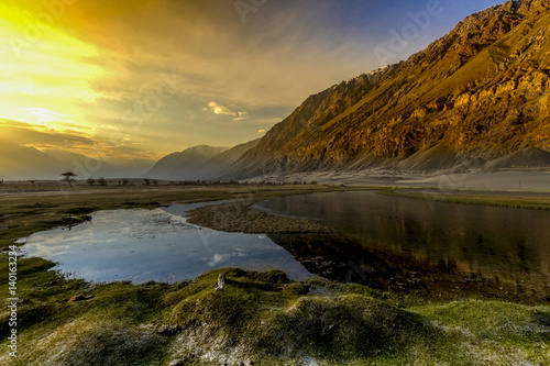 Nubra is a tri-armed valley located to the north east of Ladakh valley. Diskit the capital of Nubra is about 150 km north from Leh town