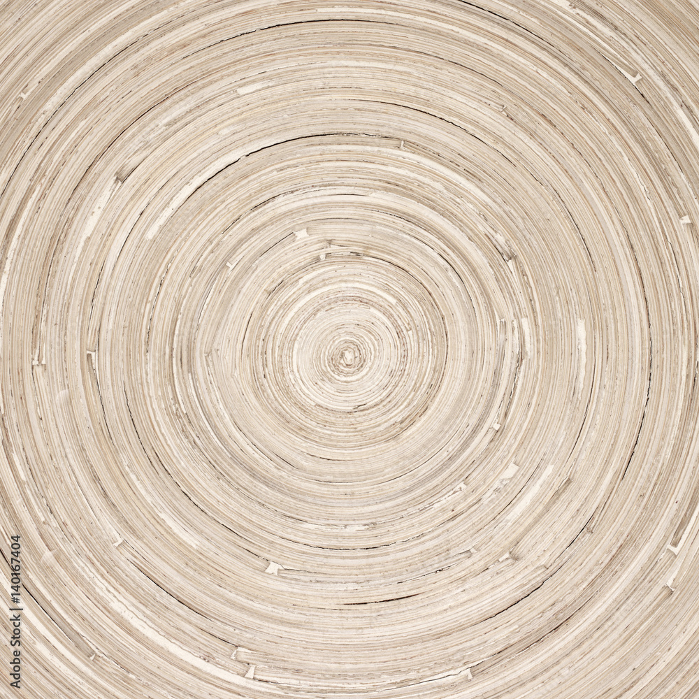 Circular wood texture